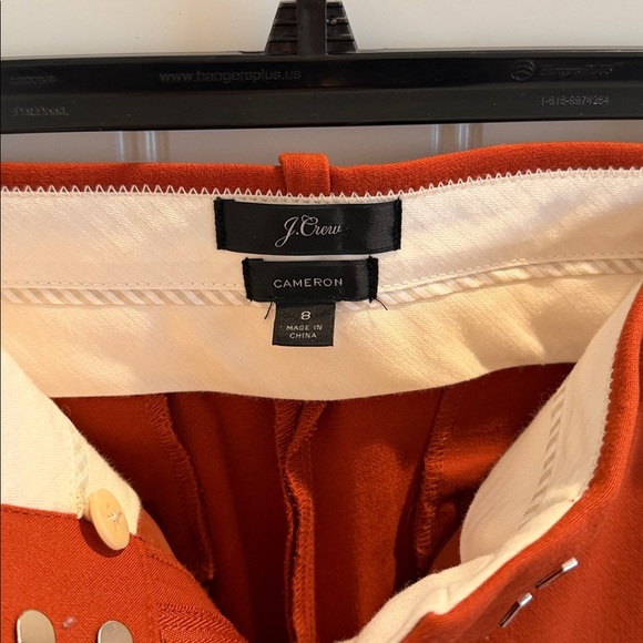 J. Crew Orange Ankle Pants - Picture 2 of 3